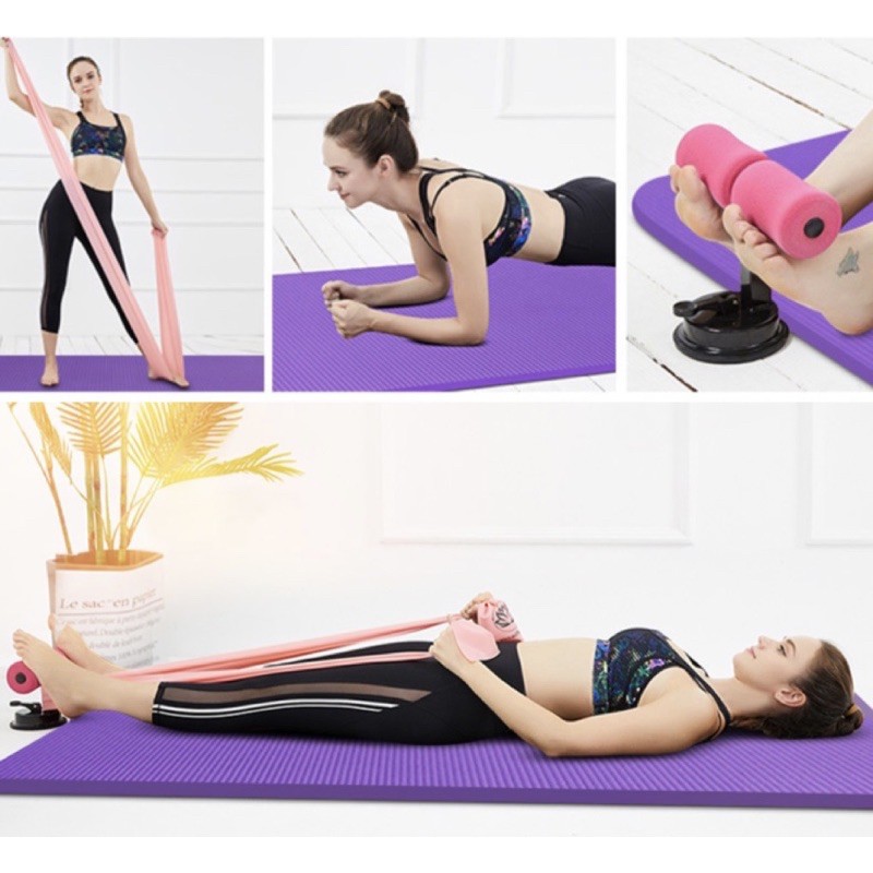 Thảm tập YOGA, tập gym màu sắc chống trơn trượt, độ bền cao (không gồm túi đựng)