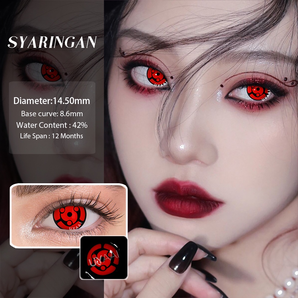 1 Cặp Kính Áp Tròng Hóa Trang Halloween