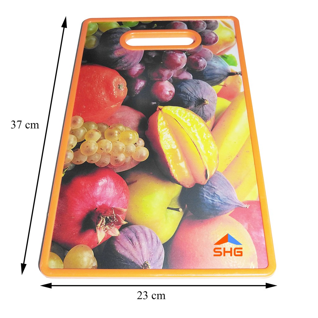 Thớt nhựa cắt hoa quả cao cấp , dạng hình tròn và hình chữ nhật