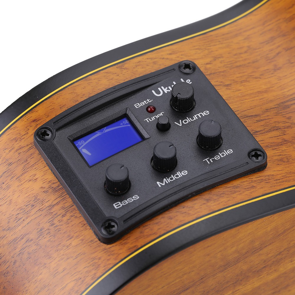 EQ Ukulele Guitarlele - EQ 3 băng tần tích hợp bộ chỉnh âm tuner