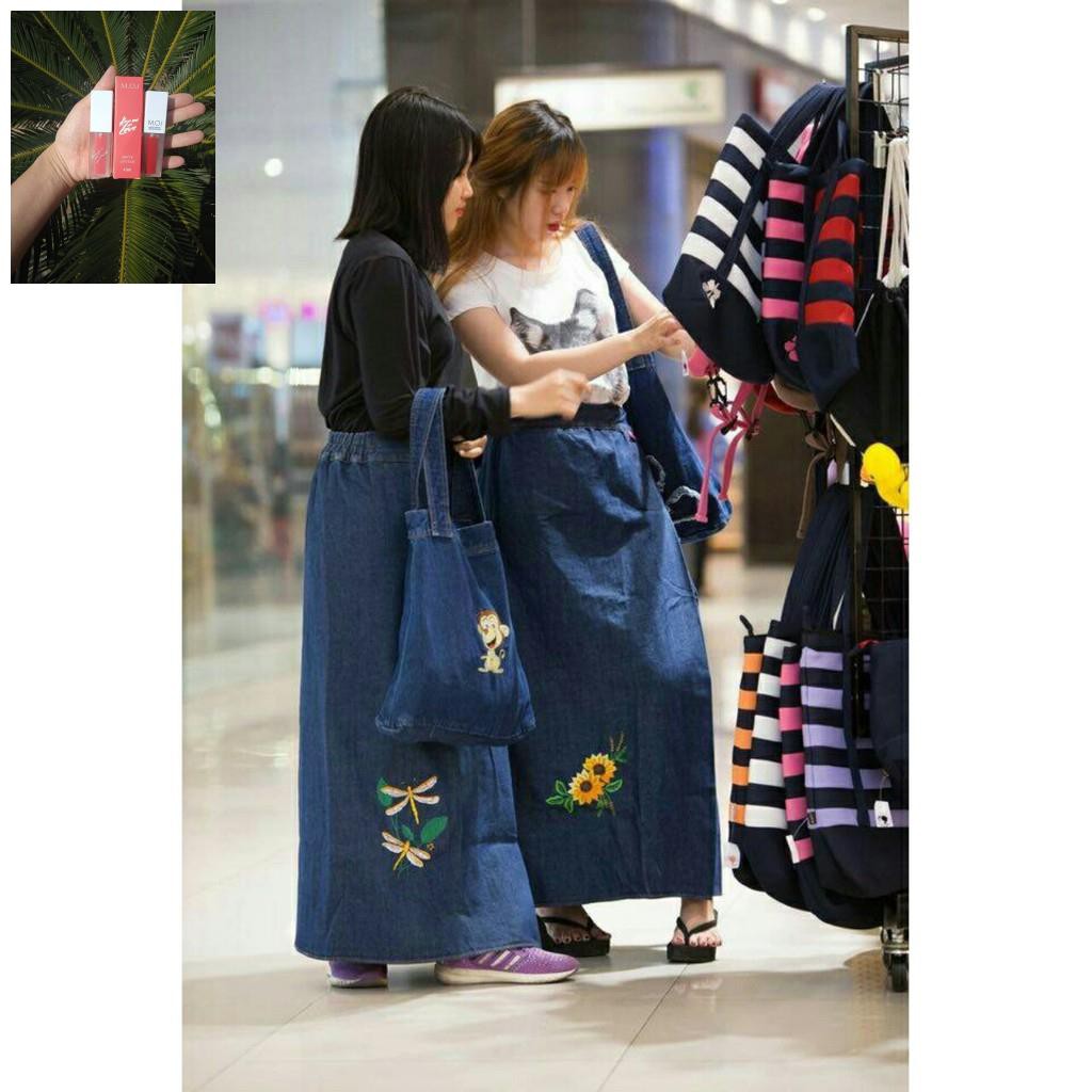 [Mã WASTUP giảm 10% tối đa 30K đơn 99K] Váy Chống Nắng Vải Jean dạng quây | BigBuy360 - bigbuy360.vn