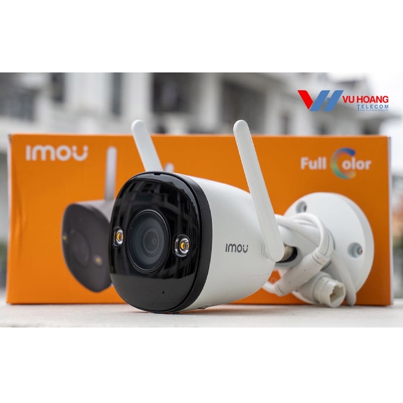 Camera IP 2M WiFi Ngoài Trời IMOU F22P Bullet 2C 2E G26EP G22P F22FP 1080P FullHD  Còi Hú, MÀU BAN ĐÊM Dahua Việt Nam