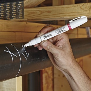Bút sơn ngòi cứng Sharpie Oil Based Medium [MÀU LẺ]