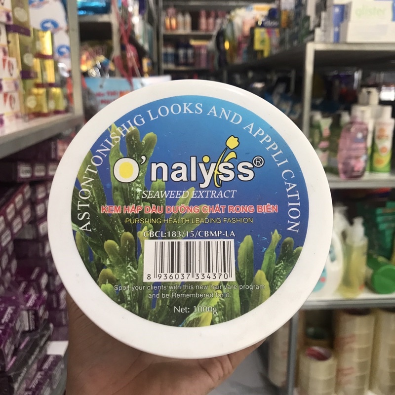 Kem Hấp Dầu O'nalyss Dưỡng Chất Rong Biển 1000g