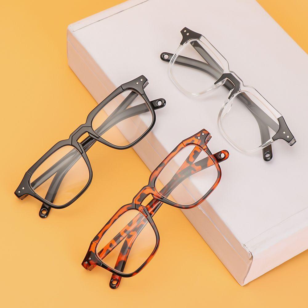 Mắt Kính Gọng Vuông Phong Cách Vintage Thời Trang