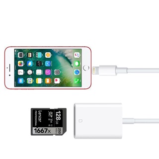 Cáp Chuyển Dữ Liệu Lightning To SD Card