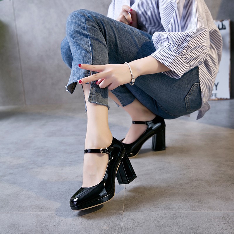 Giày Cao Gót Ulzzang Thời Trang Nữ