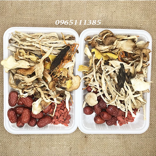 Nấm Hầm Siêu Nấm 100g - Đủ Loại Nấm