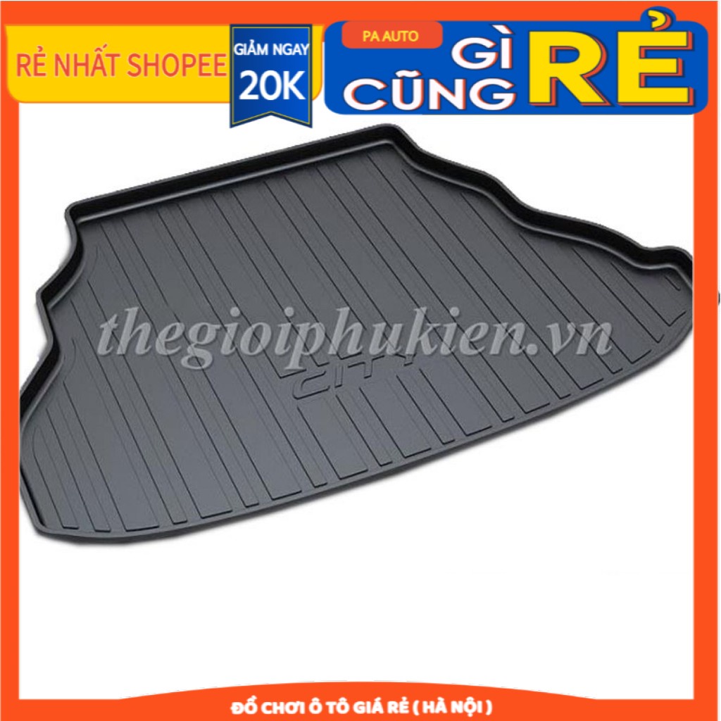 Lót cốp Honda City 2015-2021 -chất liệu TPO [ Hàng Xịn - Giá Chất ]