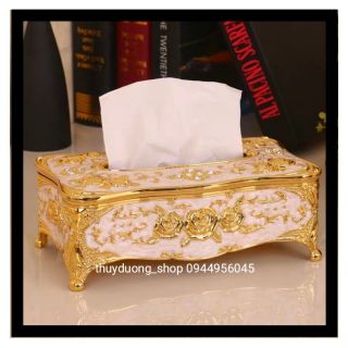 Hộp đựng giấy phong cách hoàng gia