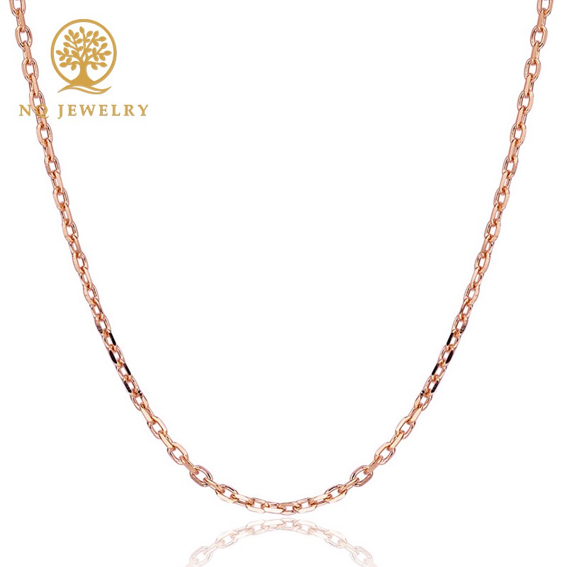 Dây chuyền cổ nữ hợp kim màu vàng - NQ Jewelry