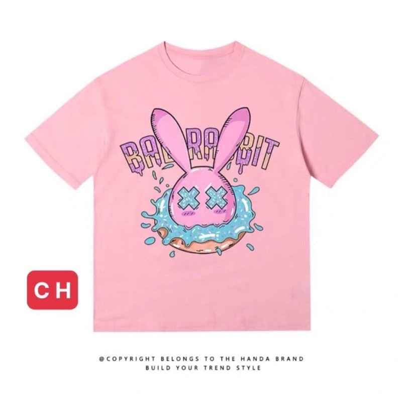 ÁO THUN UNISEX - ÁO PHÔNG THỎ BAD FORM NAM NỮ &lt; 65KG - CHẤT ĐẸP IN HÌNH CĂNG NÉT
