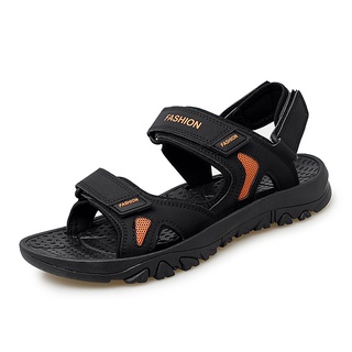 Sandal quai dán big size nam da thật 44 45 46 47 48 - 44up.sd.06b