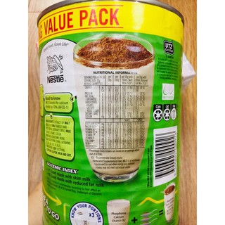 MILO NESTLE VALUE PACK - HỘP 1 KG - ÚC