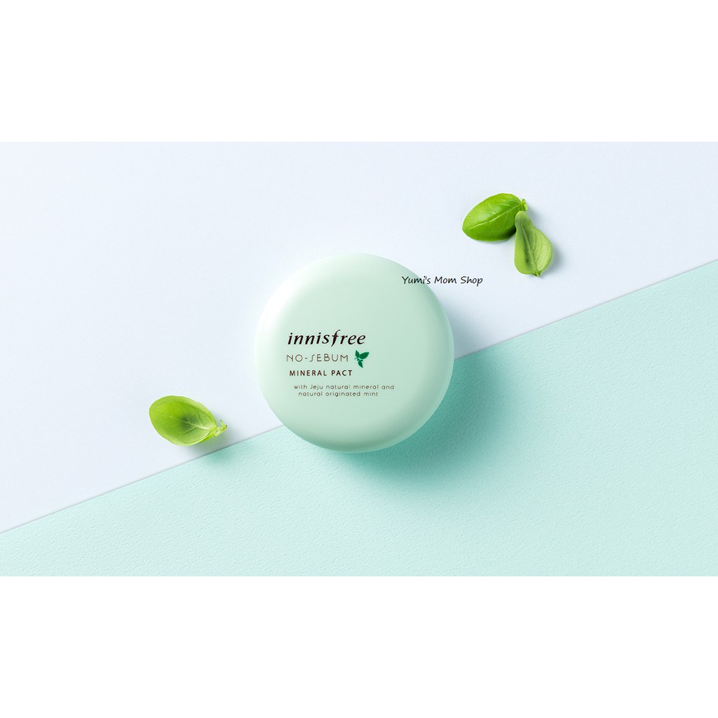 [Mã SKAMLSW194 giảm 100% đơn 50K] Phấn nén kiềm dầu Innisfree – No sebum Mineral Pact