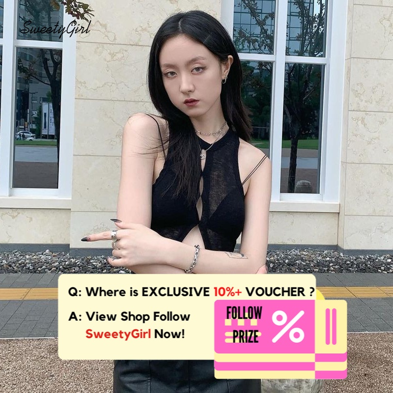 Áo Thun Không Tay Cổ Tròn Màu Trơn Thời Trang 2022 Y2k Quyến Rũ Cho Nữ