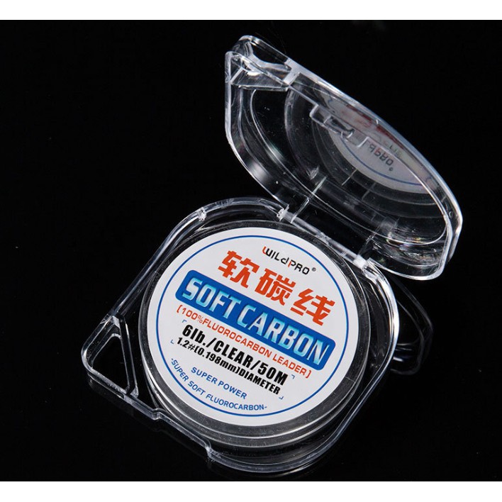 CƯỚC CÂU CÁ CARBON CAO CẤP - CUỘN 50 MÉT