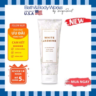 Kem Dưỡng Toàn Thân Bath and Body Works White Jasmine