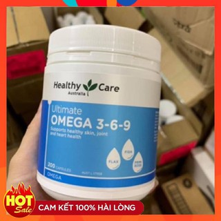 Omega 3 6 9 Healthy Care Ultimate Của Úc (200 Viên)