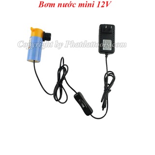 Máy bơm mini 12v