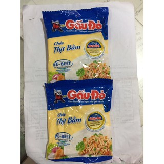2Gói Cháo Gấu Đỏ Thịt Bằm 50gram