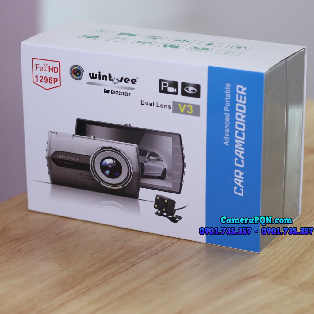 Camera V3 Chuyên Dùng Cho ÔTÔ Kèm Thẻ 32GB | BigBuy360 - bigbuy360.vn