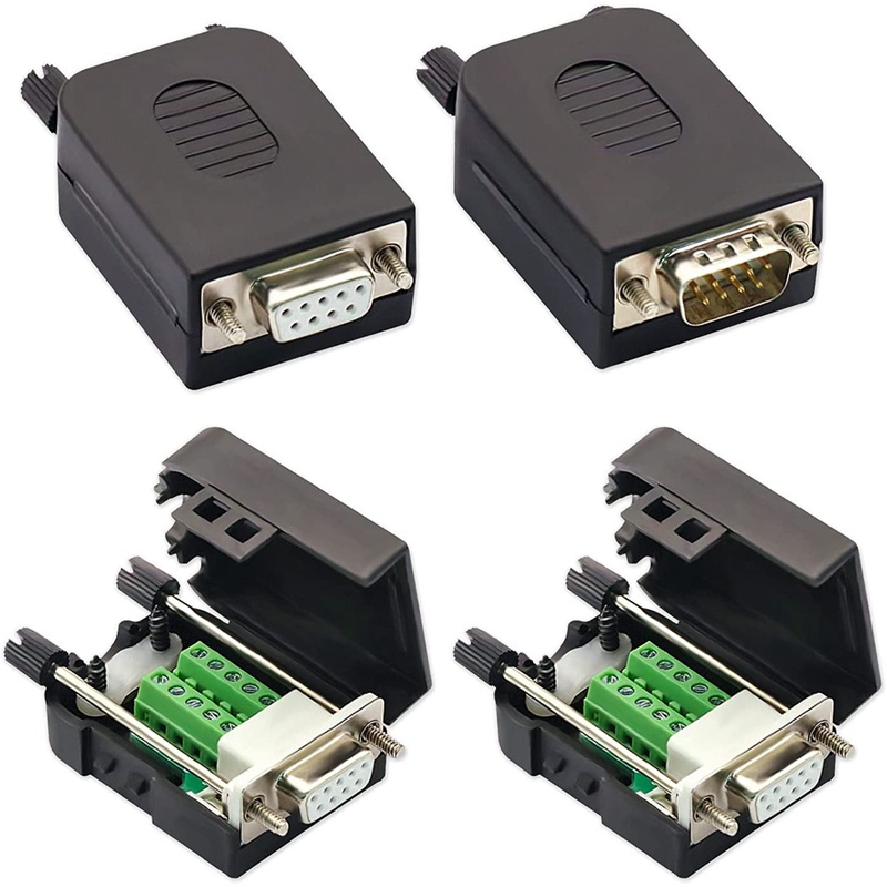 Bảng Mạch Chuyển Đổi Cổng DB9 RS232 D-SUB Sang Cổng 9Pin (2-Male + 2-Female)