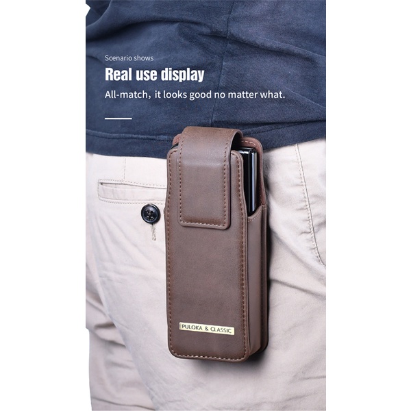 Bao Da Điện Thoại Nắp Lật Kèm Ngăn Đựng Thẻ Cho Samsung Galaxy Z Fold 3 2 1 5g Z Fold3 5g