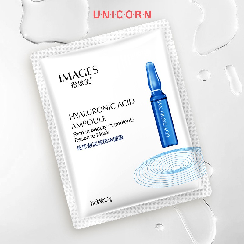 Mặt nạ tinh chất dưỡng da Image Beauty Niacinamide Thu nhỏ lỗ chân lông, Dưỡng ẩm Hyaluronic Acid Ampoule