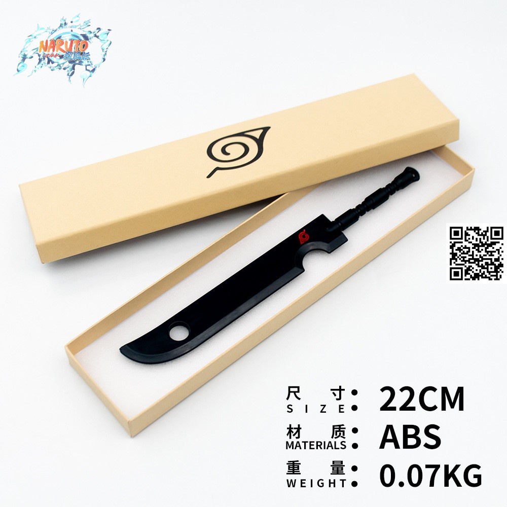 Mô hình đạo cụ kunai tỉ lệ thực Anime Naruto hỏa quốc làng lá Ninja 1439