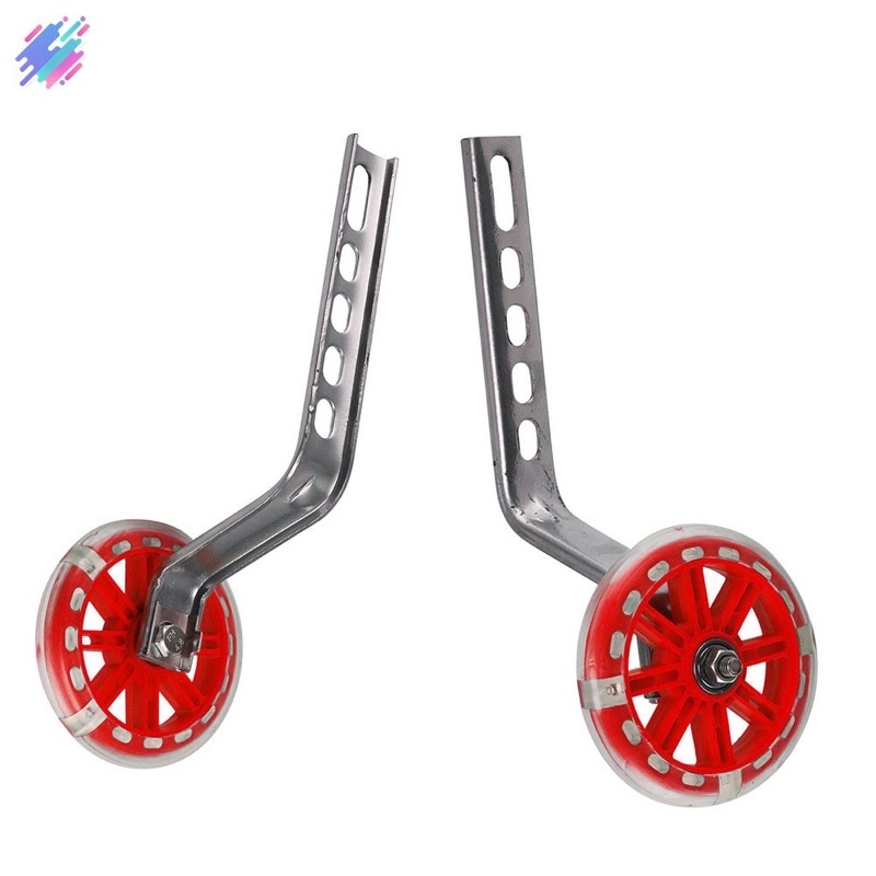 2 Bánh phụ xe đạp trẻ em 12- 14- 16-18-20. khách ib size xe giúp shop nhé. Giao mẫu ngẫu nhiên