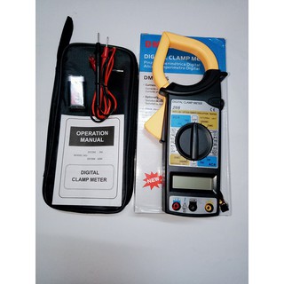 Đồng hồ Ampe kìm kẹp vạn năng DM-266 kèm pin