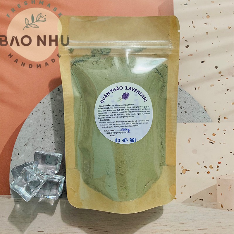 Bột Huân Thảo (Lavender) Nguyên Chất Cao Cấp