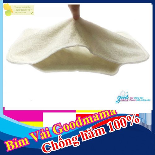 Bỉm vải goodmama đủ bộ VỎ và LÓT size M,L