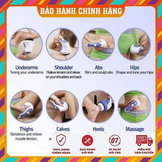 [Hàng Nhập Khẩu] Máy Massage toàn thân và xoa tan mỡ bụng .