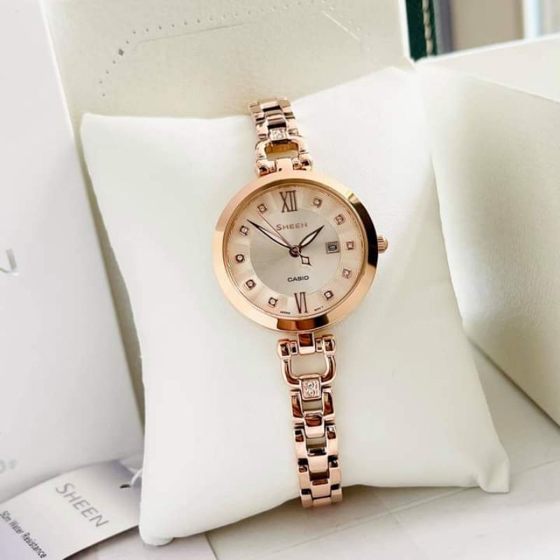 Đồng hồ cao cấp Casio SHEEN-4055PG- Bảo hành 1 năm -Hằng Store