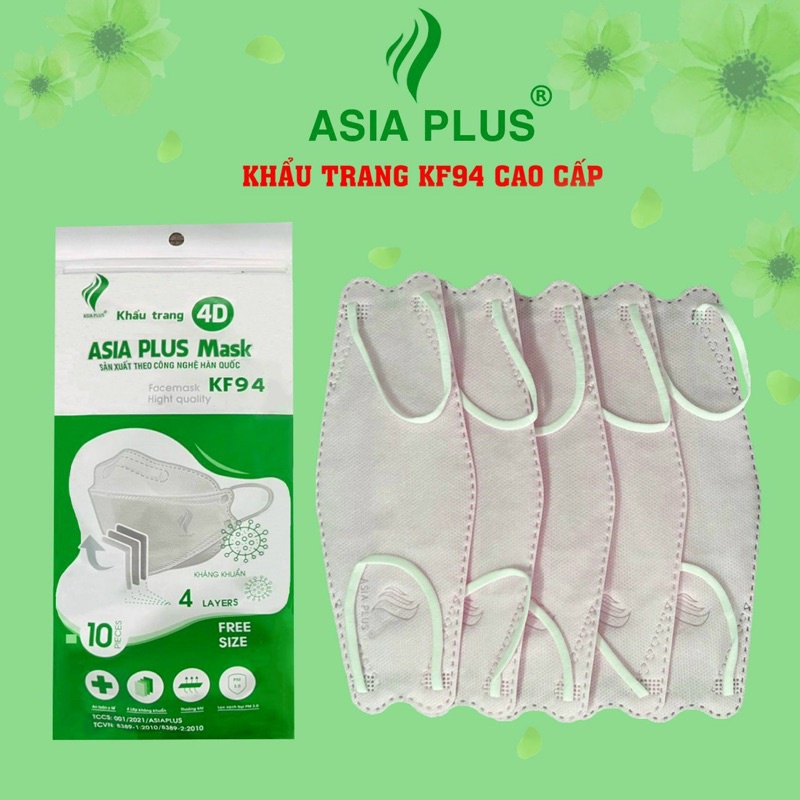 Sỉ Thùng 300 cái Khẩu trang kF94 về thêm màu mới  hàng chuẩn 4 lớp ko hôi ko xù lông nẹp kẽm kháng khuẩn siêu tốt