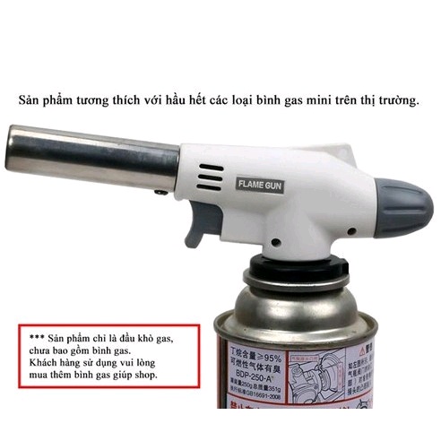 Dụng cụ khò gas mini Flame Gun đánh lửa tự động an toàn không nguy hại