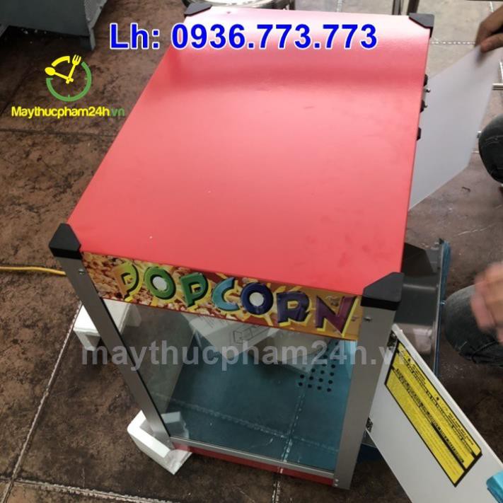 Máy nổ bỏng ngô, máy nổ bỏng bắp rang bơ bằng điện, làm tại nhà