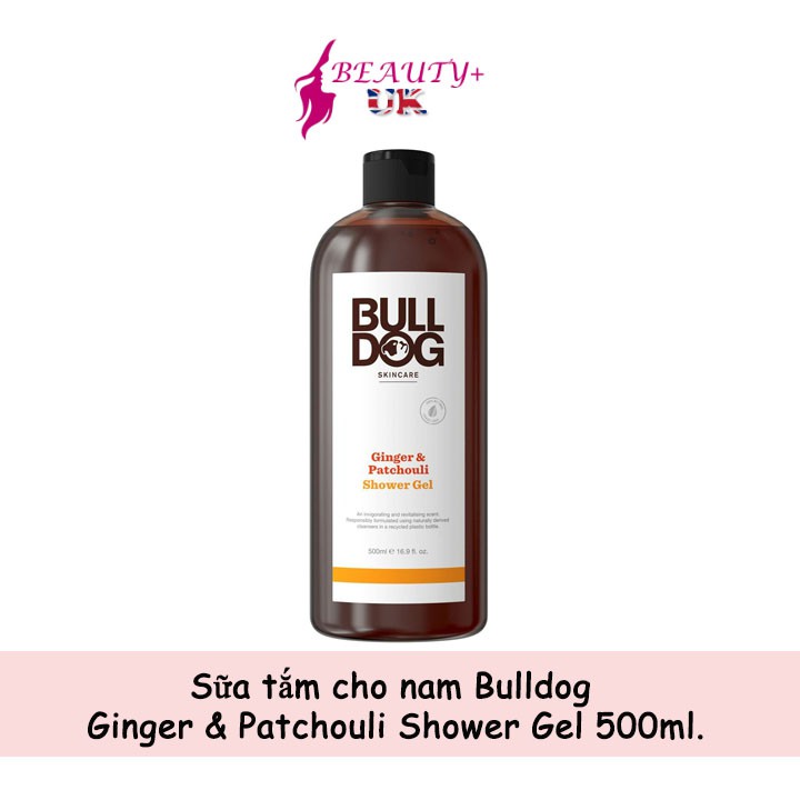 Sữa tắm cho nam Bulldog Ginger &amp; Patchouli Shower Gel 500ml