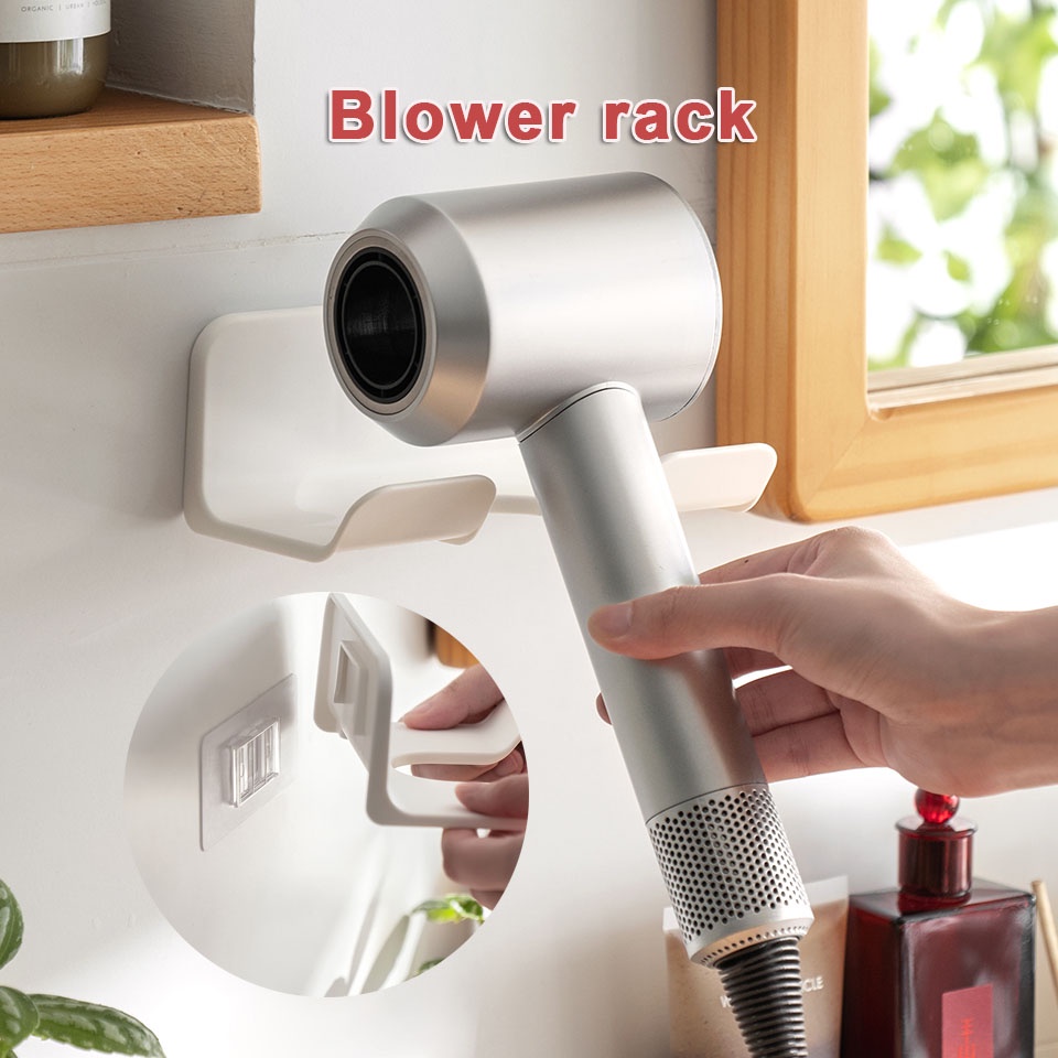 Giá đỡ máy sấy tóc gắn tường phù hợp cho phòng tắm