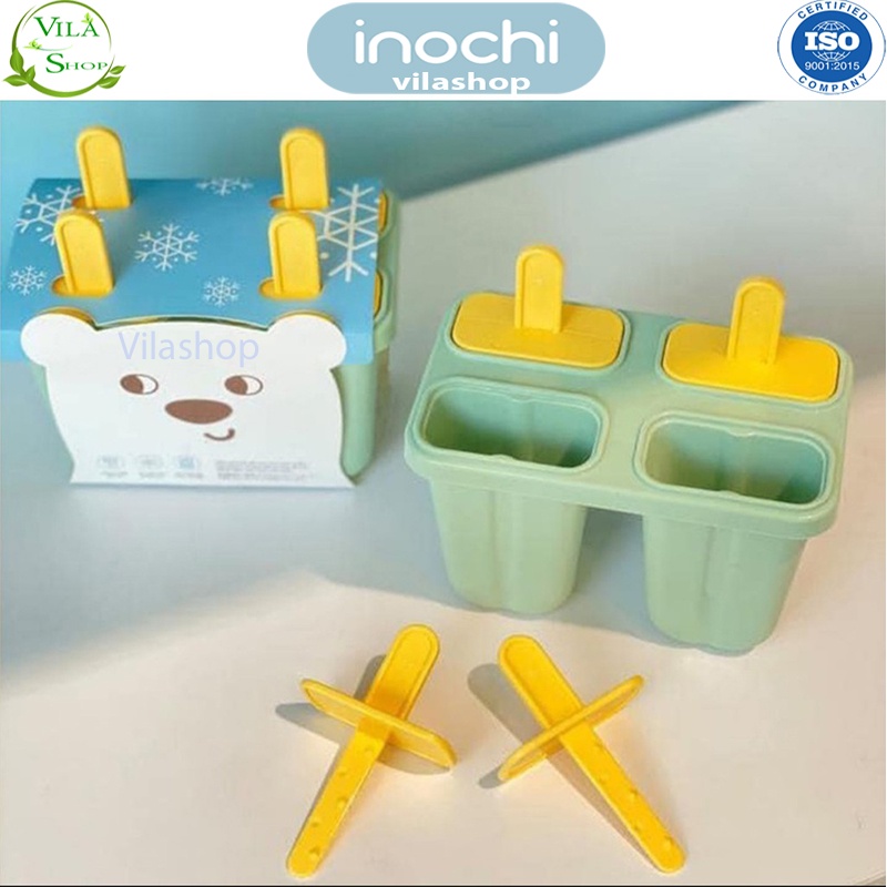 Khuôn Kem, Khuôn Làm Kem Kari Chính Hãng Inochi Tin Vui Cho Những Tín Đồ Nghiện Kem