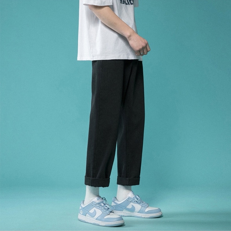Quần Jean,Quần Jeans Nam-Nữ, quần baggy ống suông mầu Đen, Xanh HOT 2022-Trend Clothing!