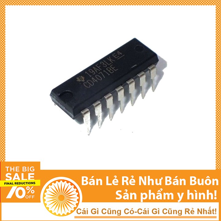 IC số CD4071BE DIP14