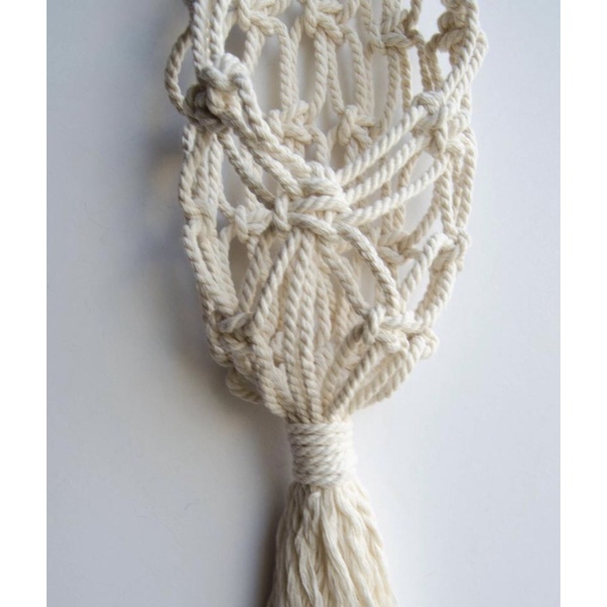 Dây treo cây chậu treo tường trang trí dây cotton