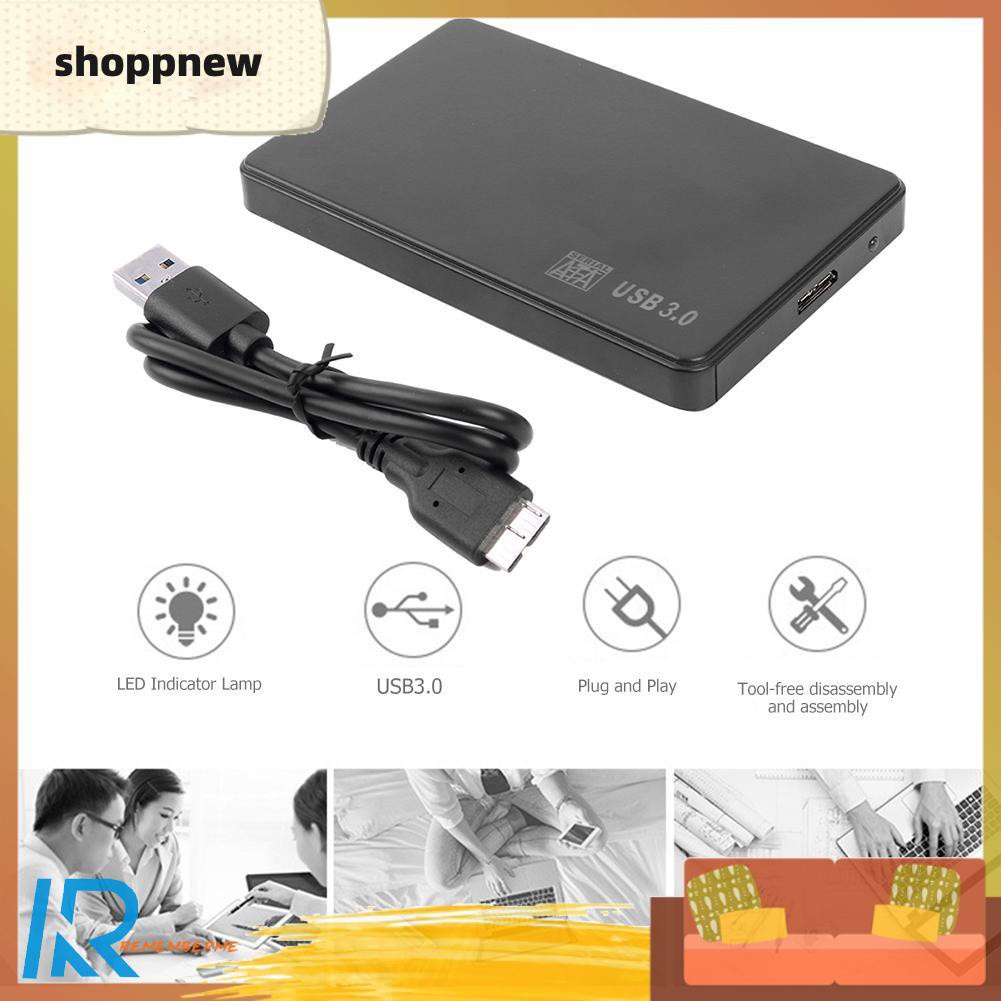 Hộp Đựng Ổ Cứng Sata Usb 3.0 Hdd 5gbps 2.5 Inch | BigBuy360 - bigbuy360.vn