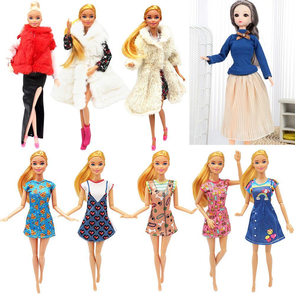 RAINBOW Casual Wear Newest Doll Accessories Dolls Dress 30cm Kids Gift Toy DIY Girl Clothes