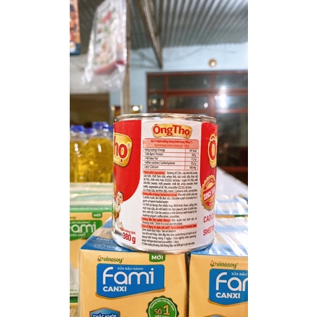Lon sữa đặc có đường Ông Thọ hộp 380g