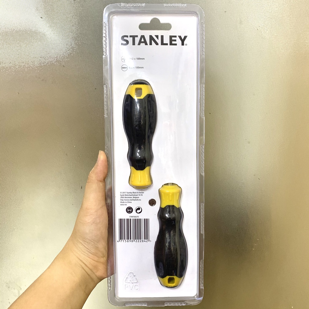 Bộ tô vít 2 cây, có từ [CHÍNH HÃNG] Stanley 66-670