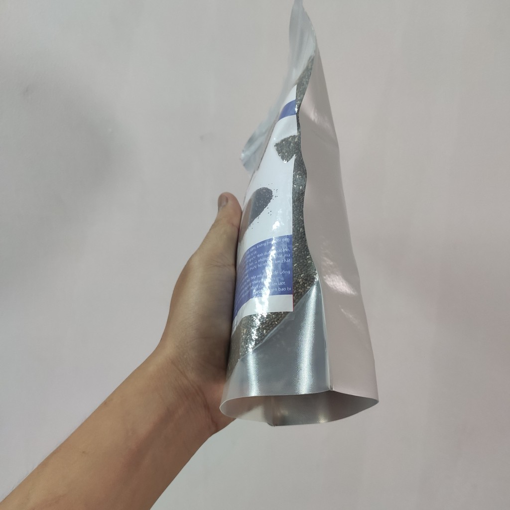 Hạt chia Úc thương hiệu Nutrion Store mới nhất túi 500g ít hạt lép